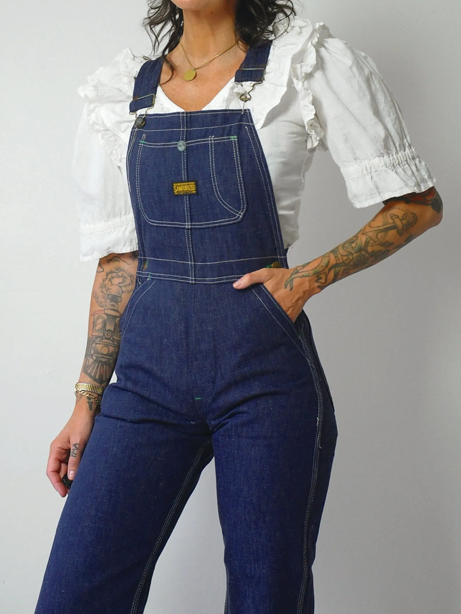 1970's Deadstock Indigo DeeCee Overalls