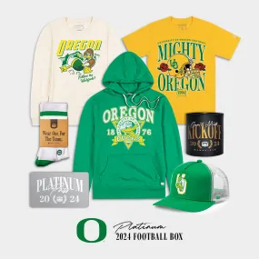 2024 Oregon Platinum Football Box