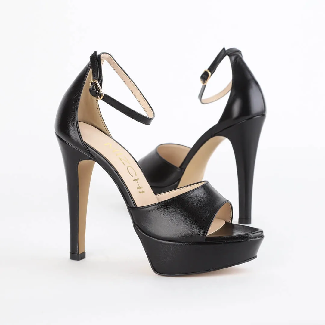 AMBIKA - ankle strap platform