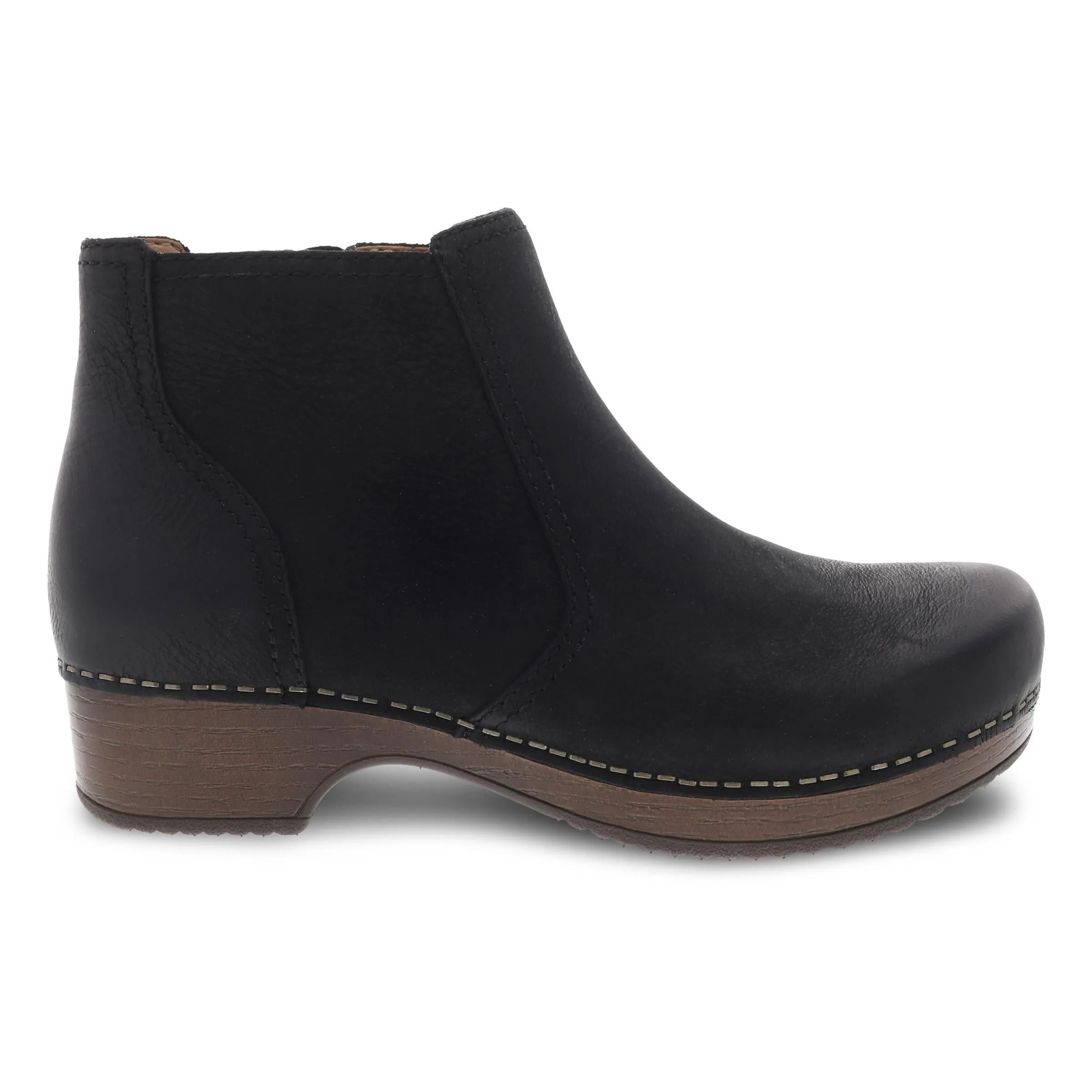 Barbara Black Burnished Nubuck