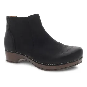 Barbara Black Burnished Nubuck