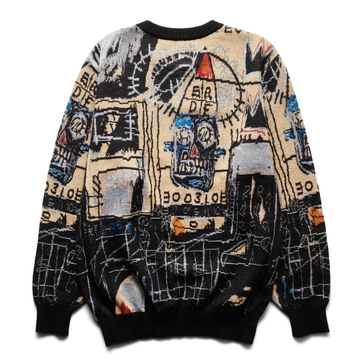 BASQUIAT/CREW NECK SWEATER (TYPE-1)