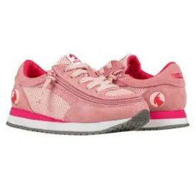 Billy Kids Pink Jogger Adaptable Girls Sneaker (EasyOn)