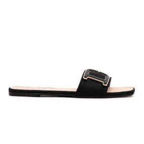 Black Casual Slipper CL1544