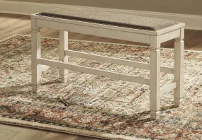 Bolanburg 42" Counter Height Upholstered Dining Bench