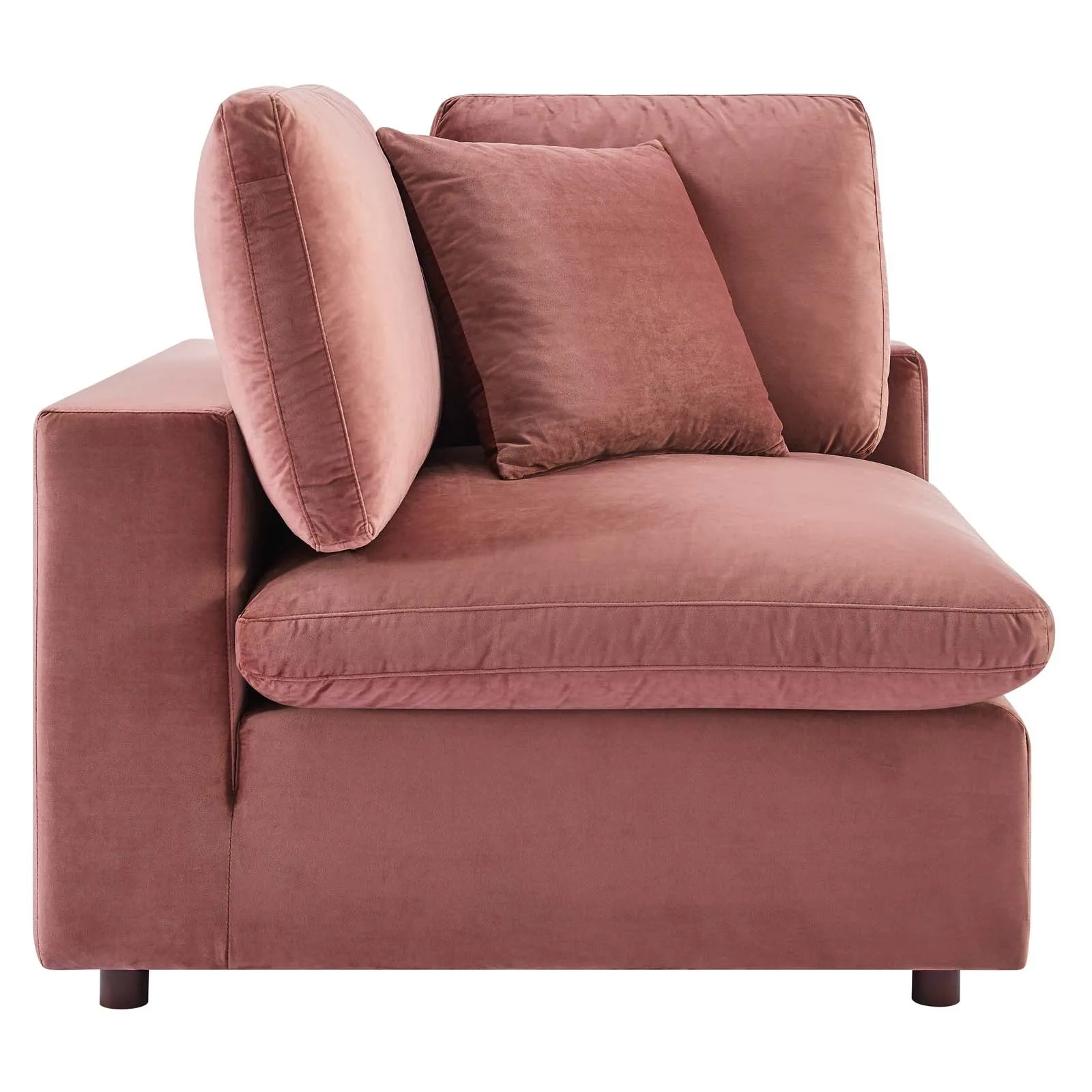 Commix Down Filled Overstuffed Performance Velvet Corner Chair by Modway