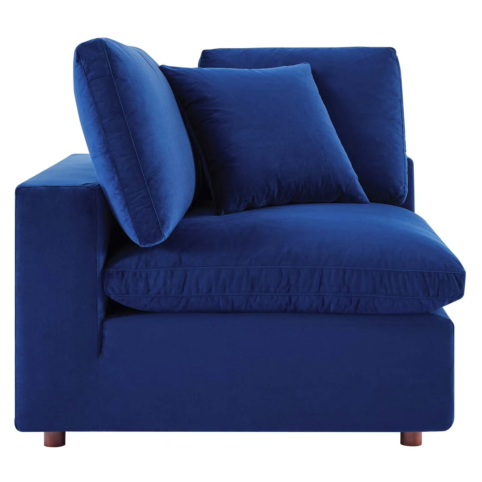 Commix Down Filled Overstuffed Performance Velvet Corner Chair by Modway