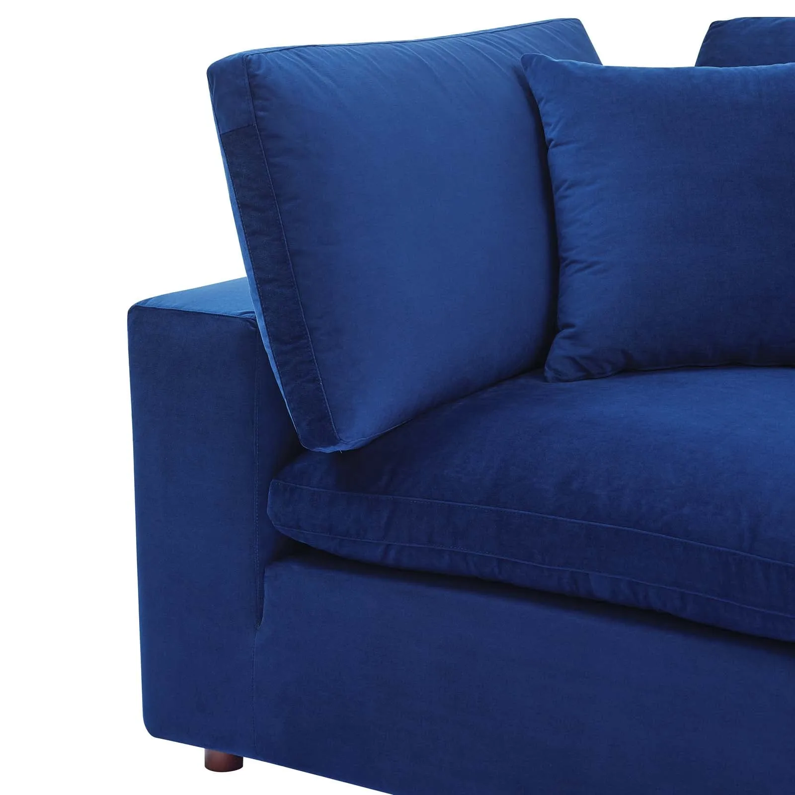 Commix Down Filled Overstuffed Performance Velvet Corner Chair by Modway