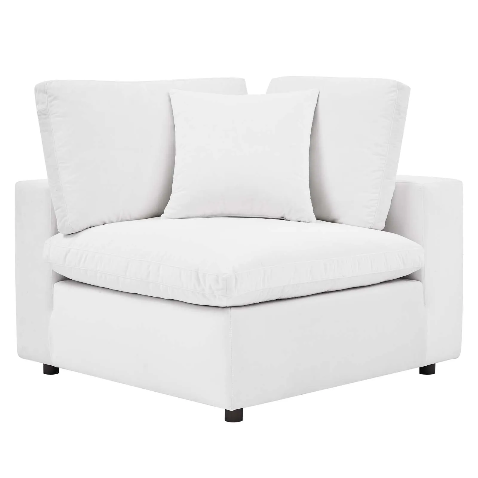 Commix Down Filled Overstuffed Performance Velvet Corner Chair by Modway