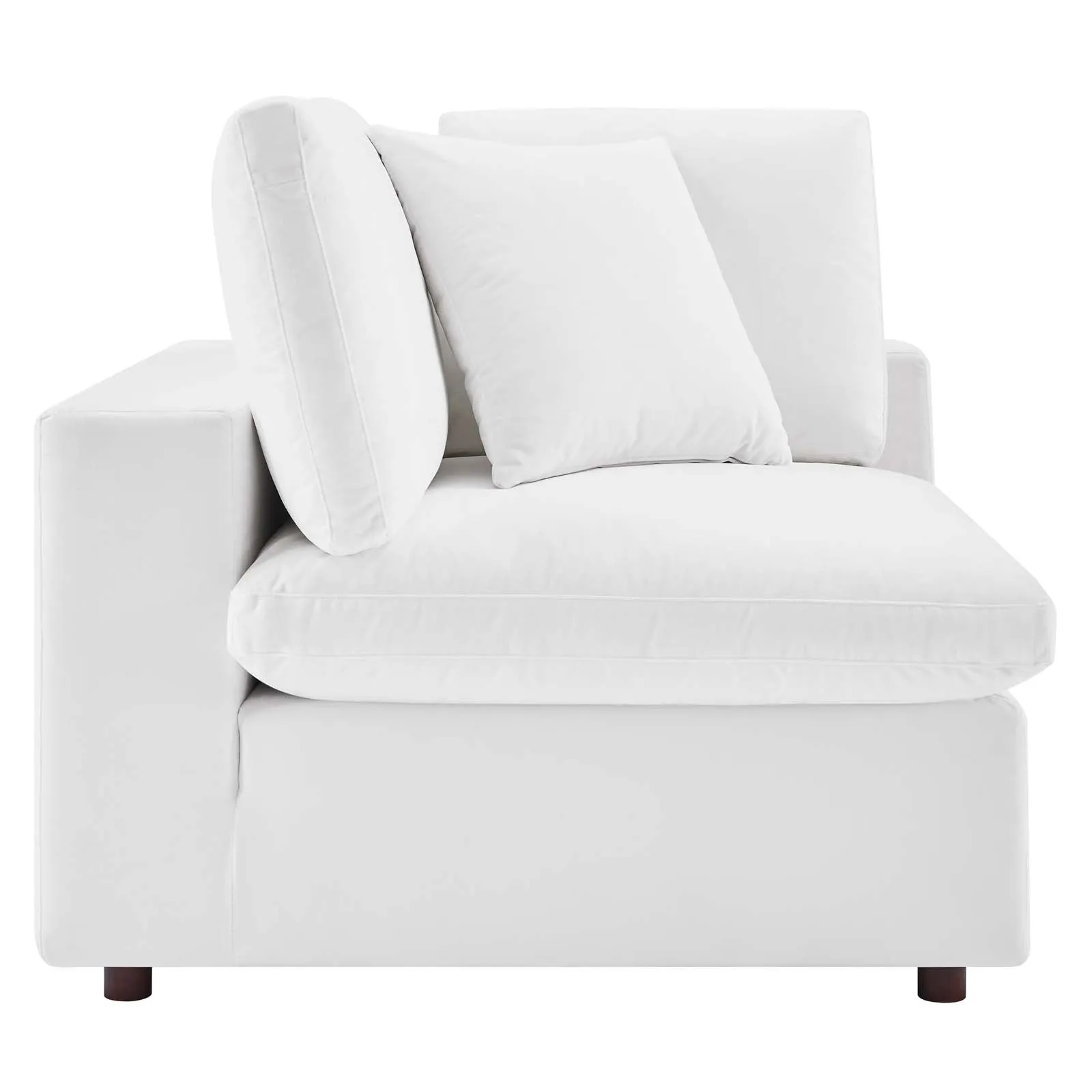 Commix Down Filled Overstuffed Performance Velvet Corner Chair by Modway