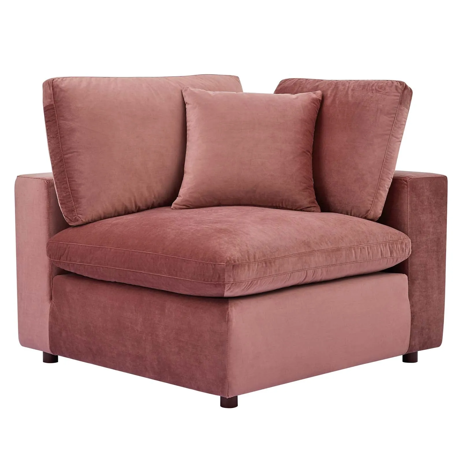 Commix Down Filled Overstuffed Performance Velvet Loveseat by Modway