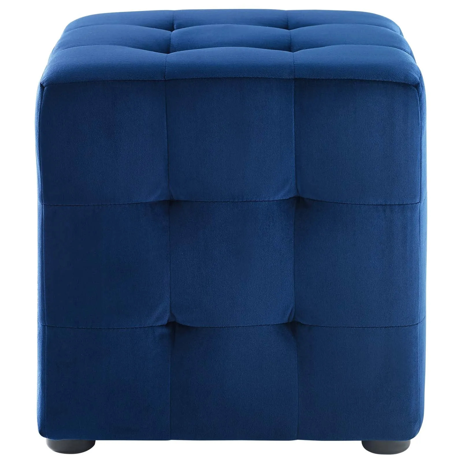 Contour Tufted Cube Performance Velvet Ottoman by Modway