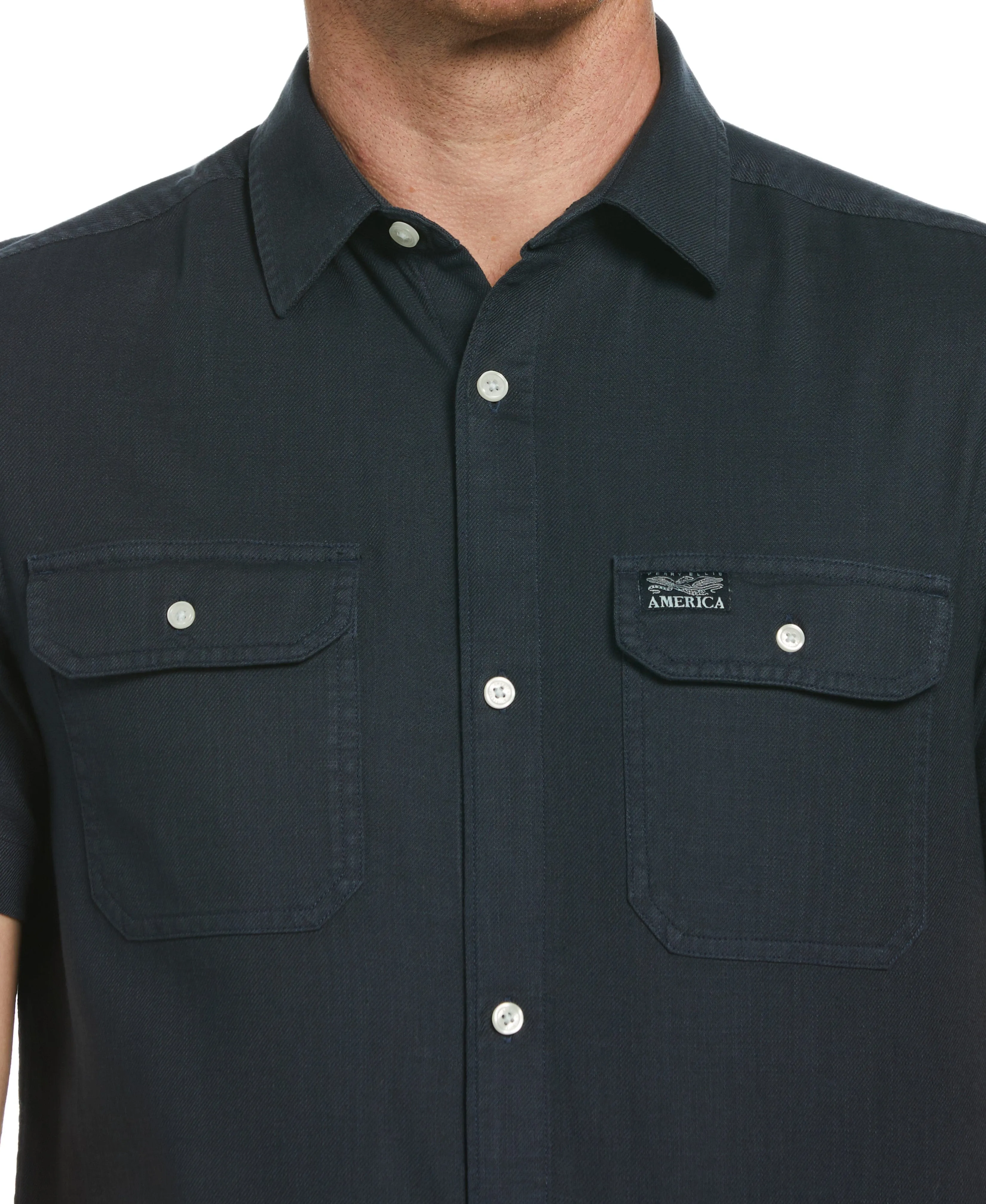 Cotton Slub Twill Shirt