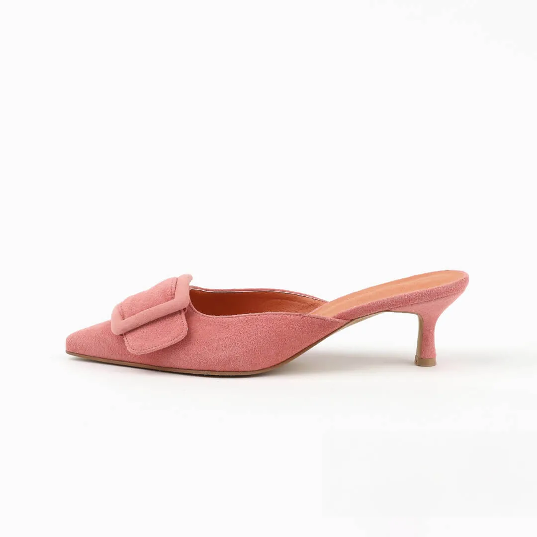 CYNTHIA - suede mules