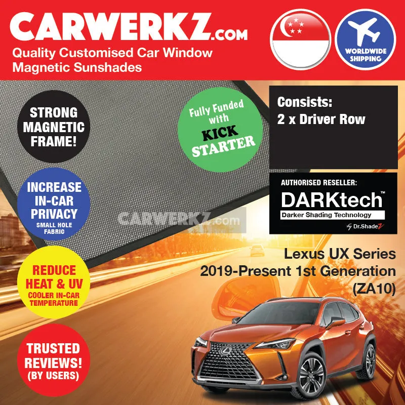 Dr Shadez DARKtech Lexus UX Series 2019-Current 1st Generation (ZA10)  Japan SUV Customised Window Magnetic Sunshades