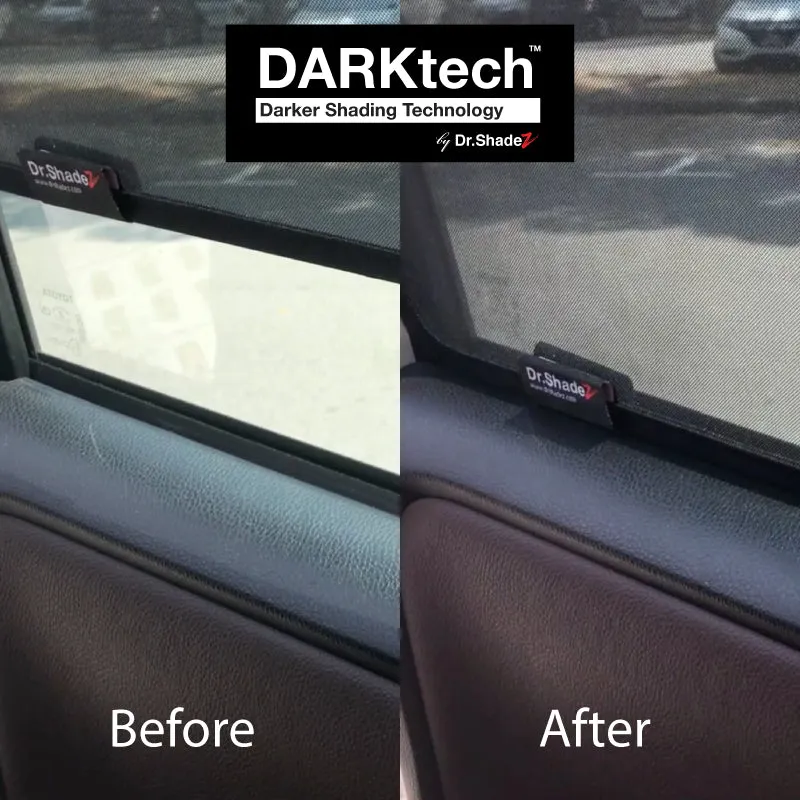 Dr Shadez DARKtech Volvo S60 2010-2018 2nd Generation Sweden Sedan Customised Car Window Magnetic Sunshades