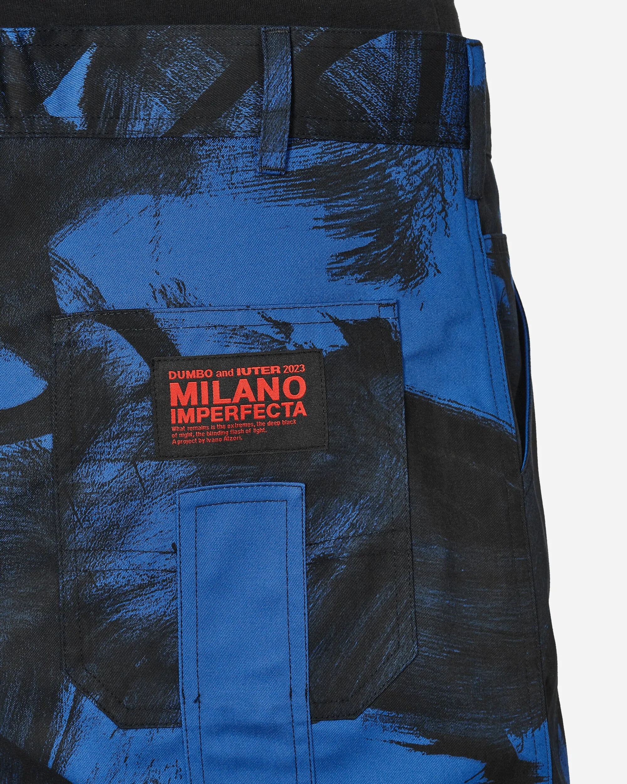 DUMBO Milano Imperfecta Pants Blue