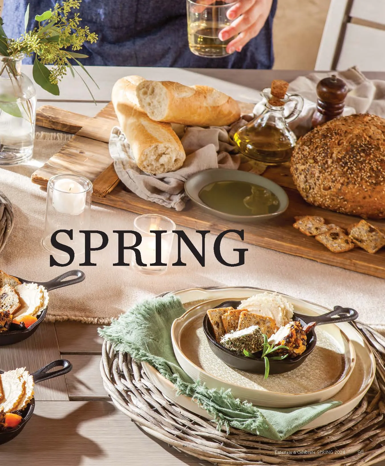 Entertain & Celebrate - 131 Fresh Ideas To Welcome Spring, Table Arrangements, Alfresco Settings, Festive Gatherings, Party Menus, Flower Arrangements, Mother's Day Brunch, Recipes, Décor & More!