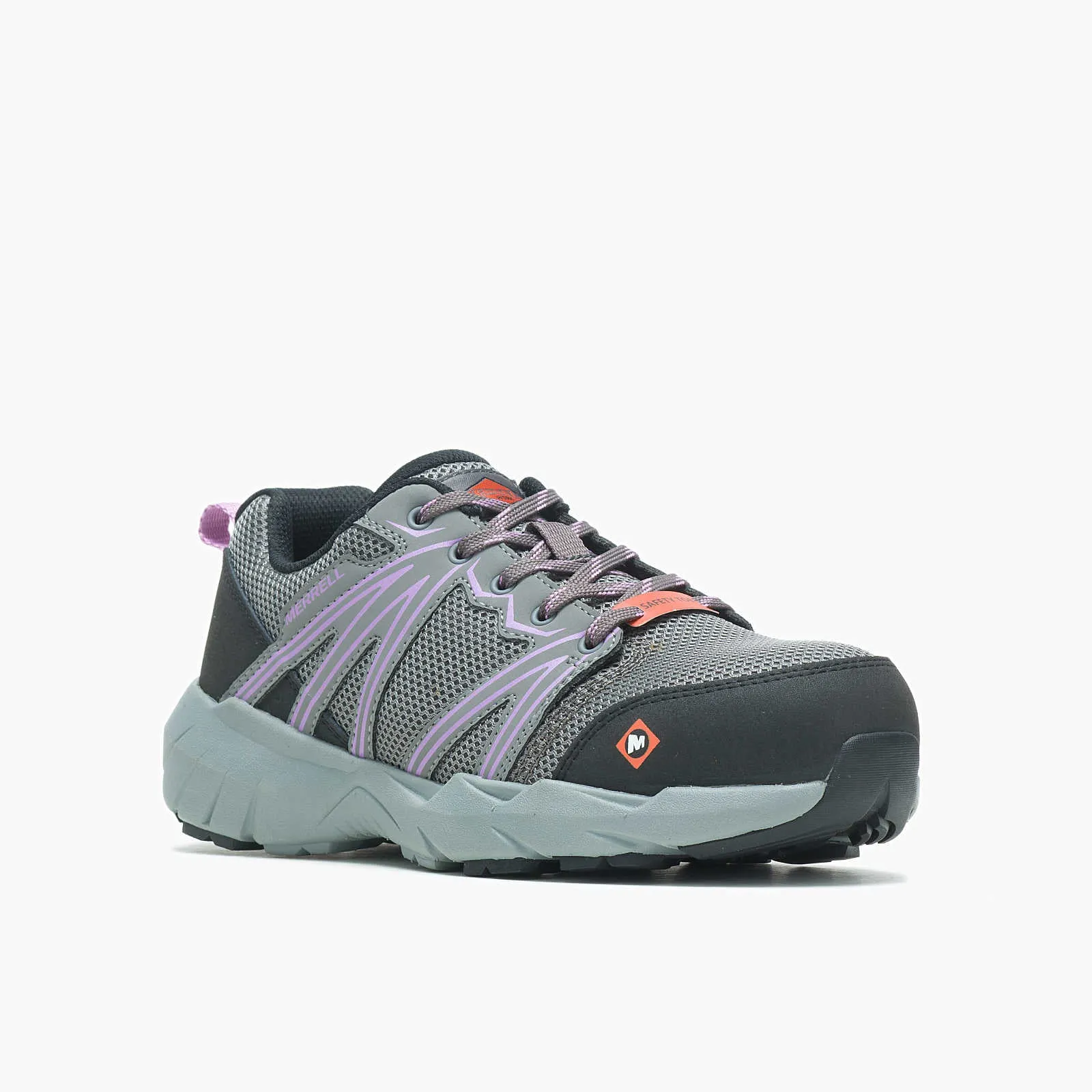 Fullbench Superlite Women's Alloy-Toe Work Shoes Charcoal