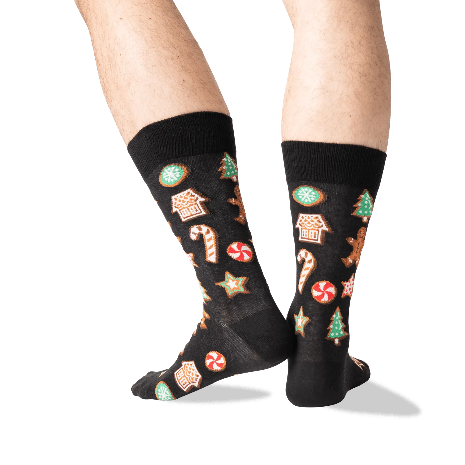 HOTSOX Men's Christmas Cookies Crew Socks