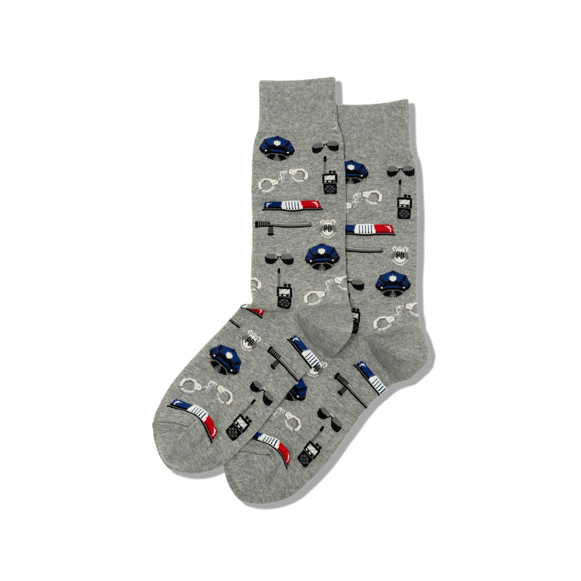 HOTSOX Men's Police Crew Socks