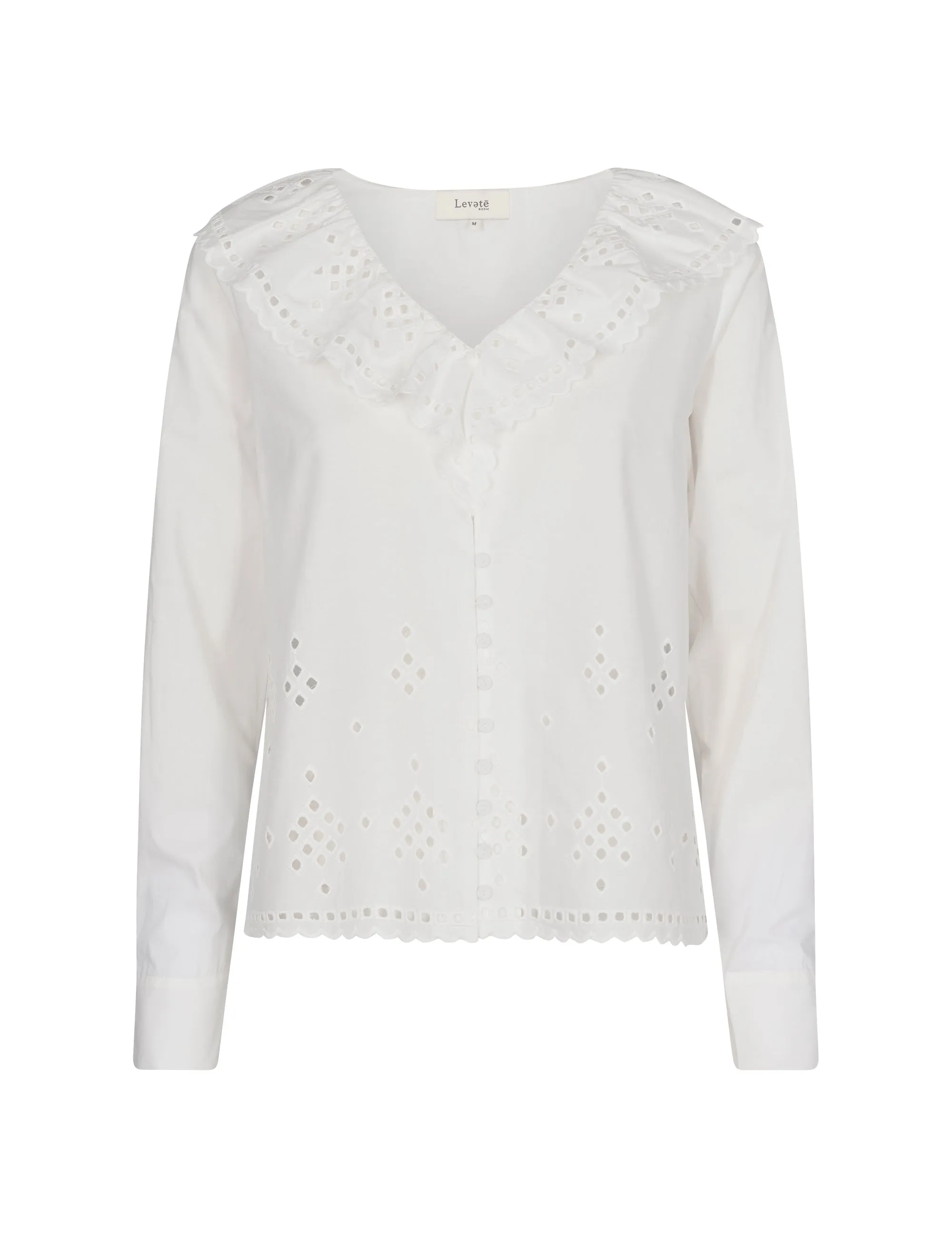 Leveté Room Riko Blouse - White