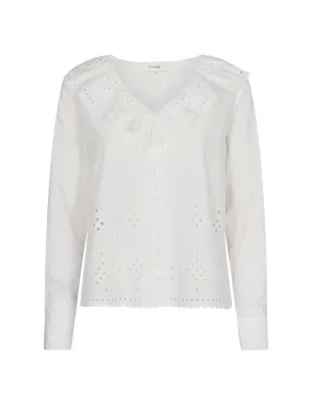 Leveté Room Riko Blouse - White