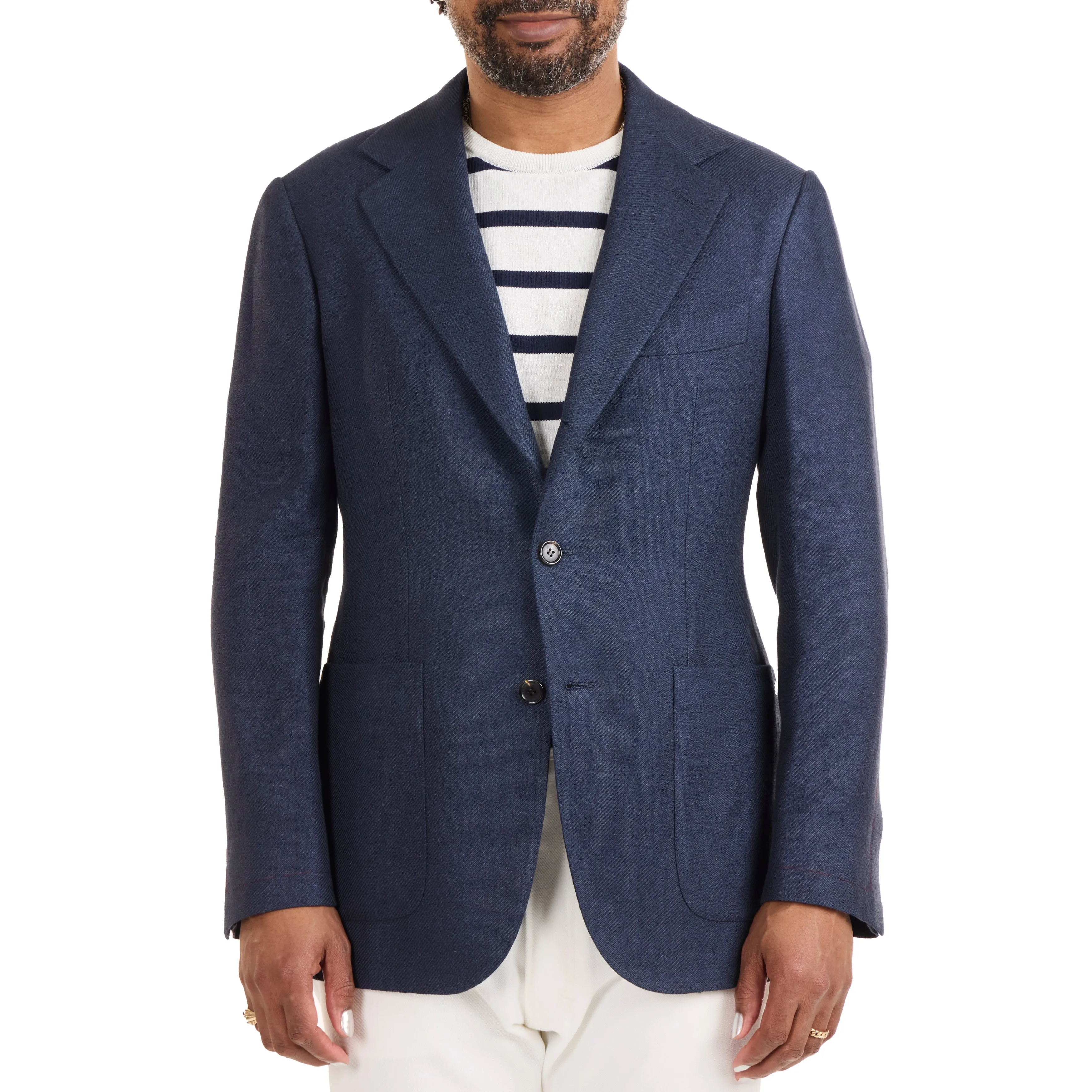 Linen/Silk/Cotton Twill Model 103 Sport Coat