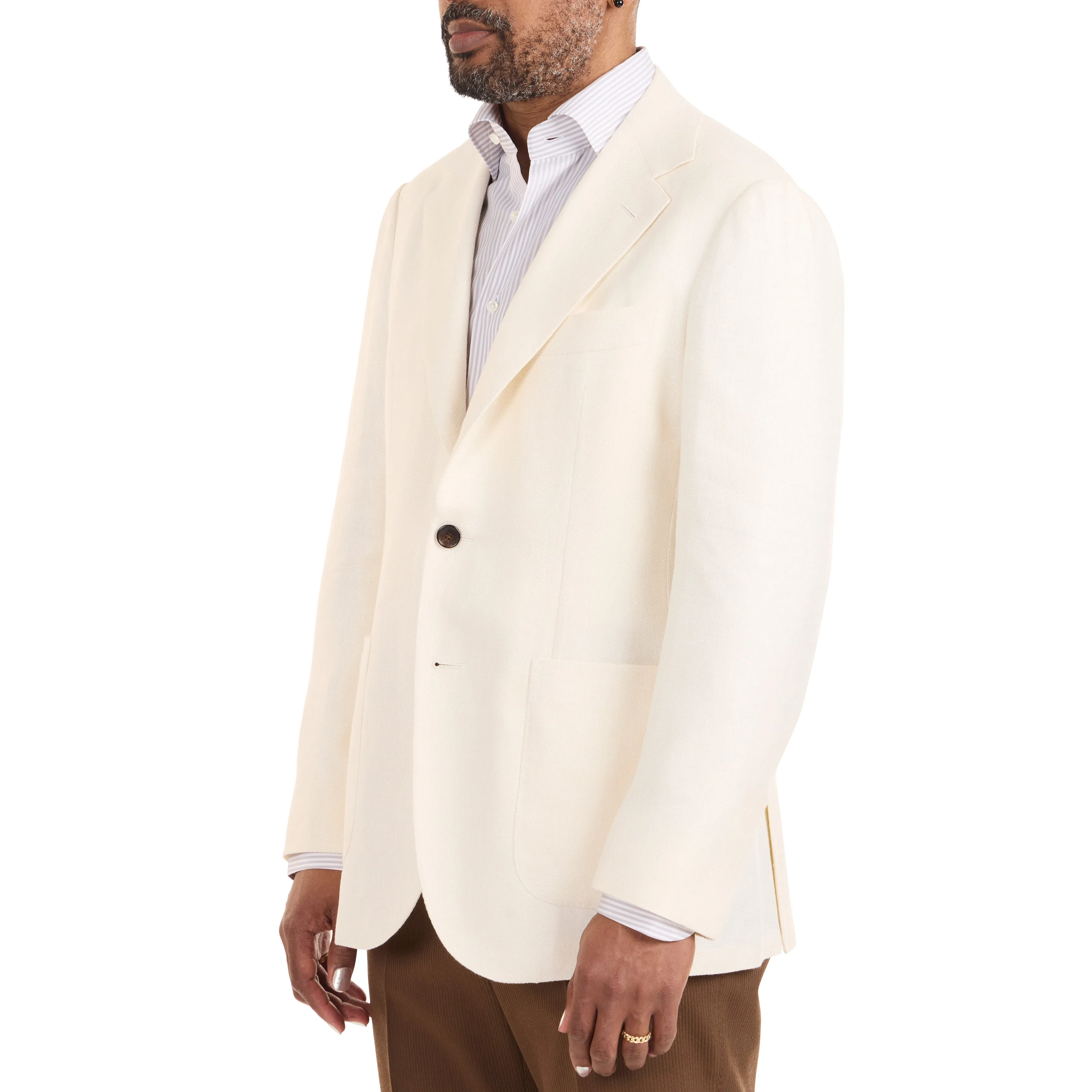 Linen/Silk/Cotton Twill Model 103 Sport Coat