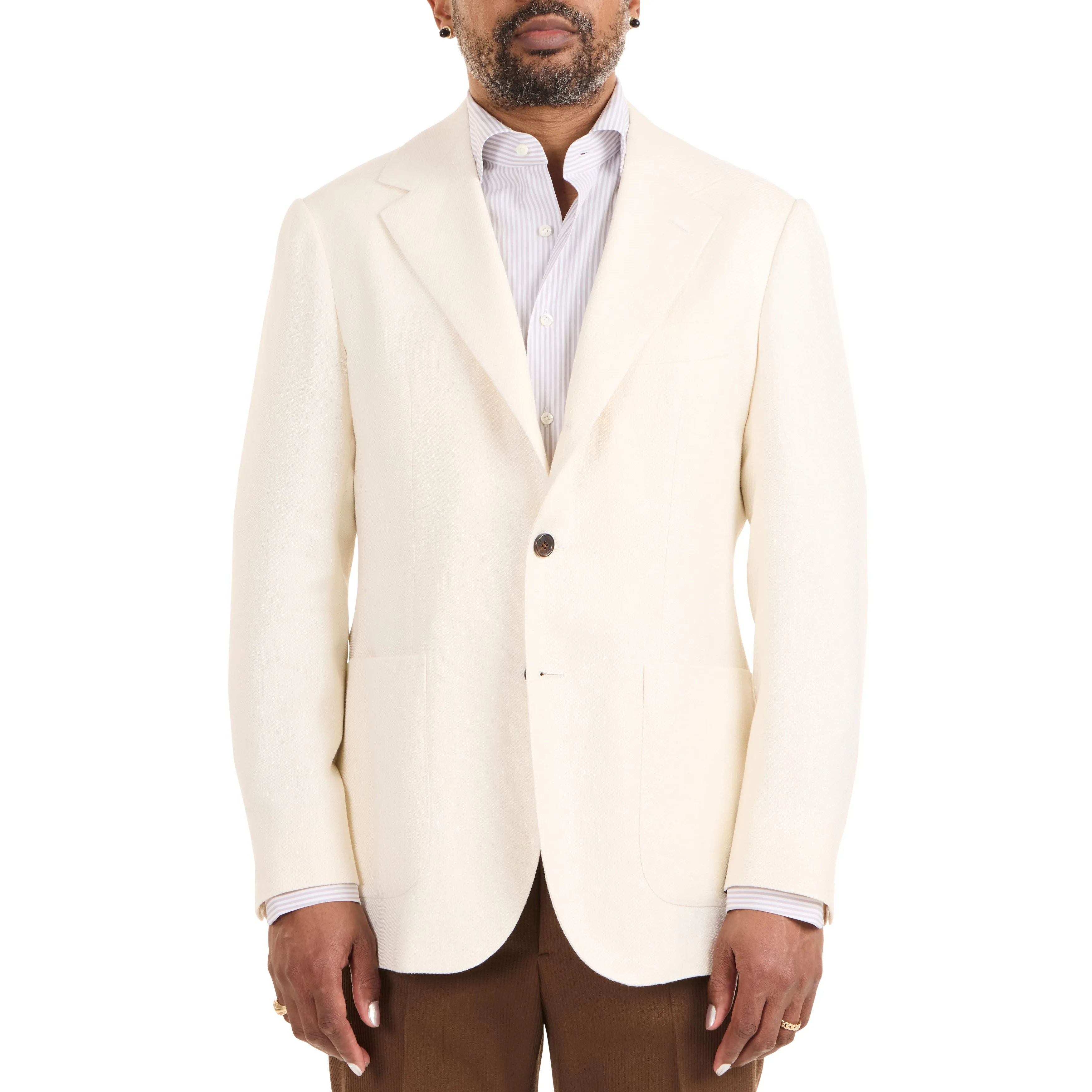 Linen/Silk/Cotton Twill Model 103 Sport Coat