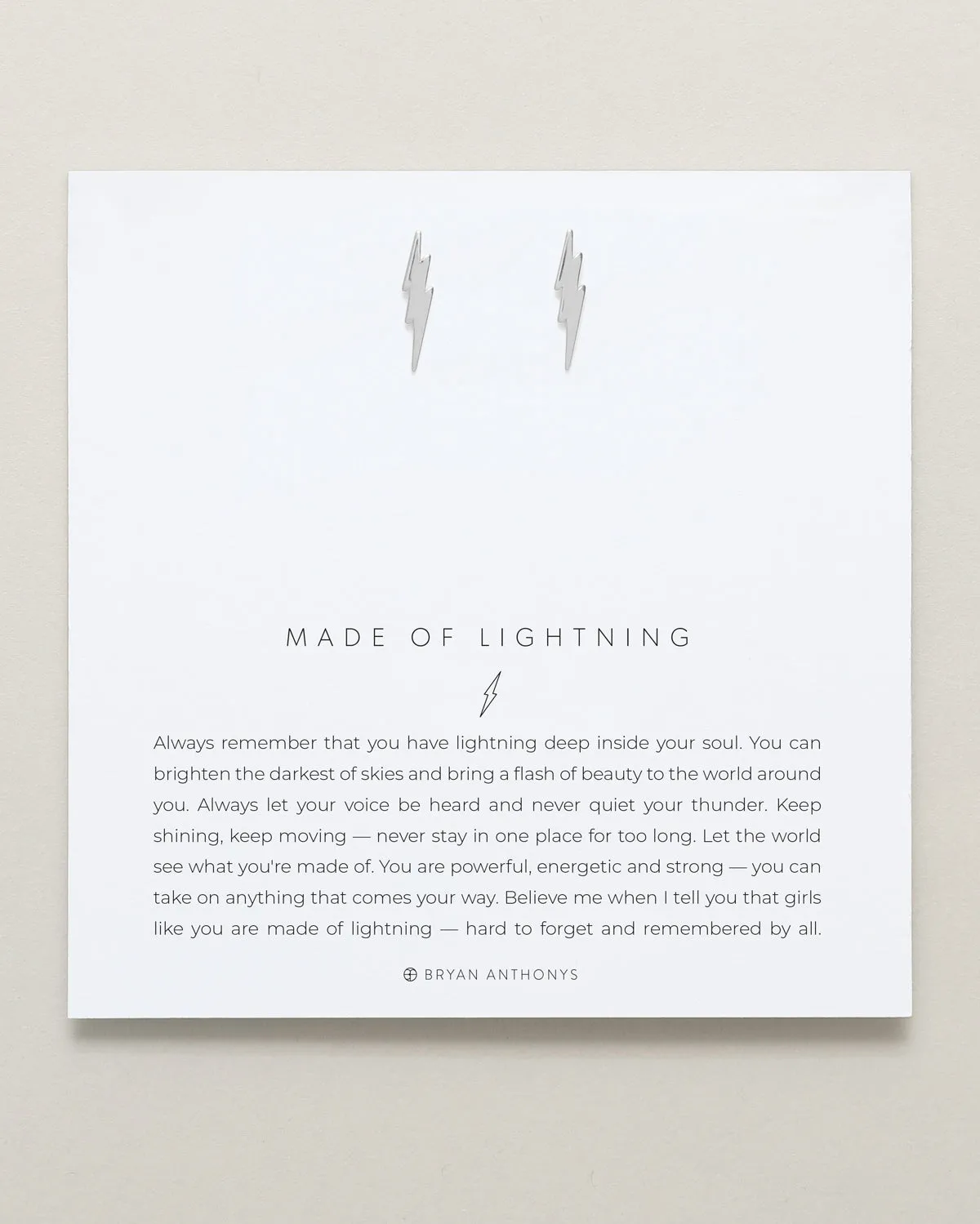 Made Of Lightning Earrings