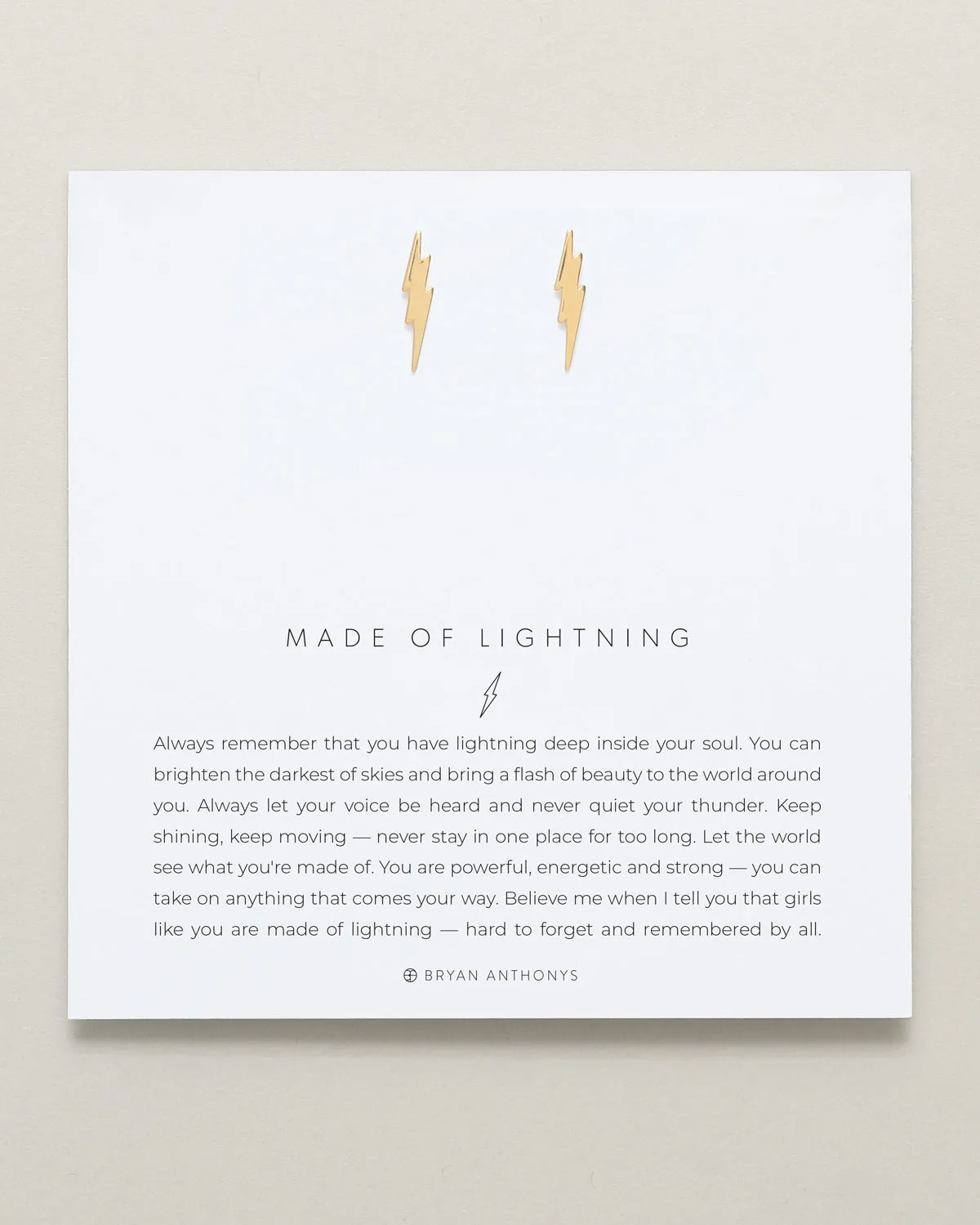 Made Of Lightning Earrings