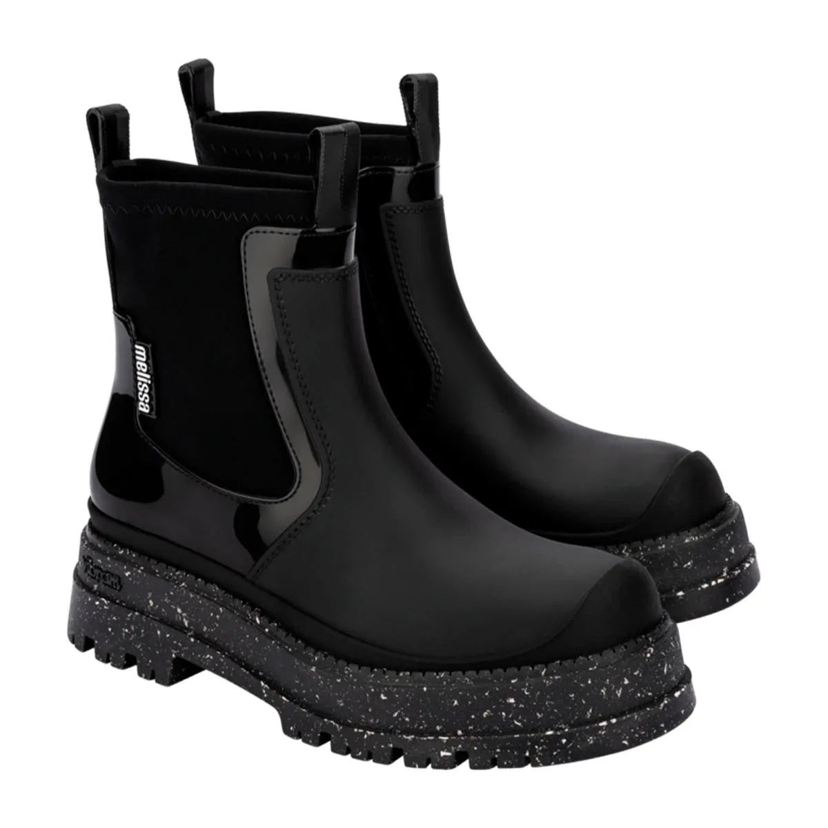 Melissa Drip Boot in Black