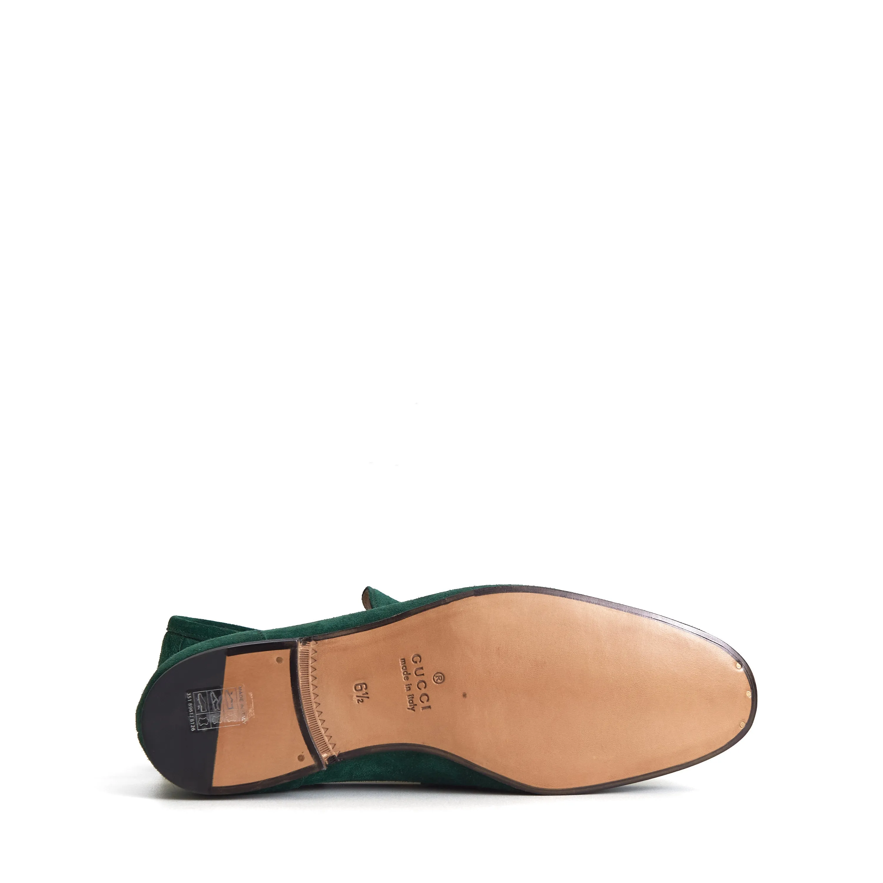 Men's Green Suede Jordaan Loafers - Horsebit