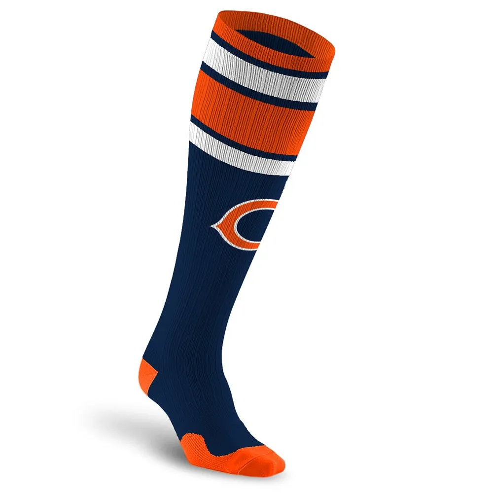 NFL Compression Socks, Chicago Bears