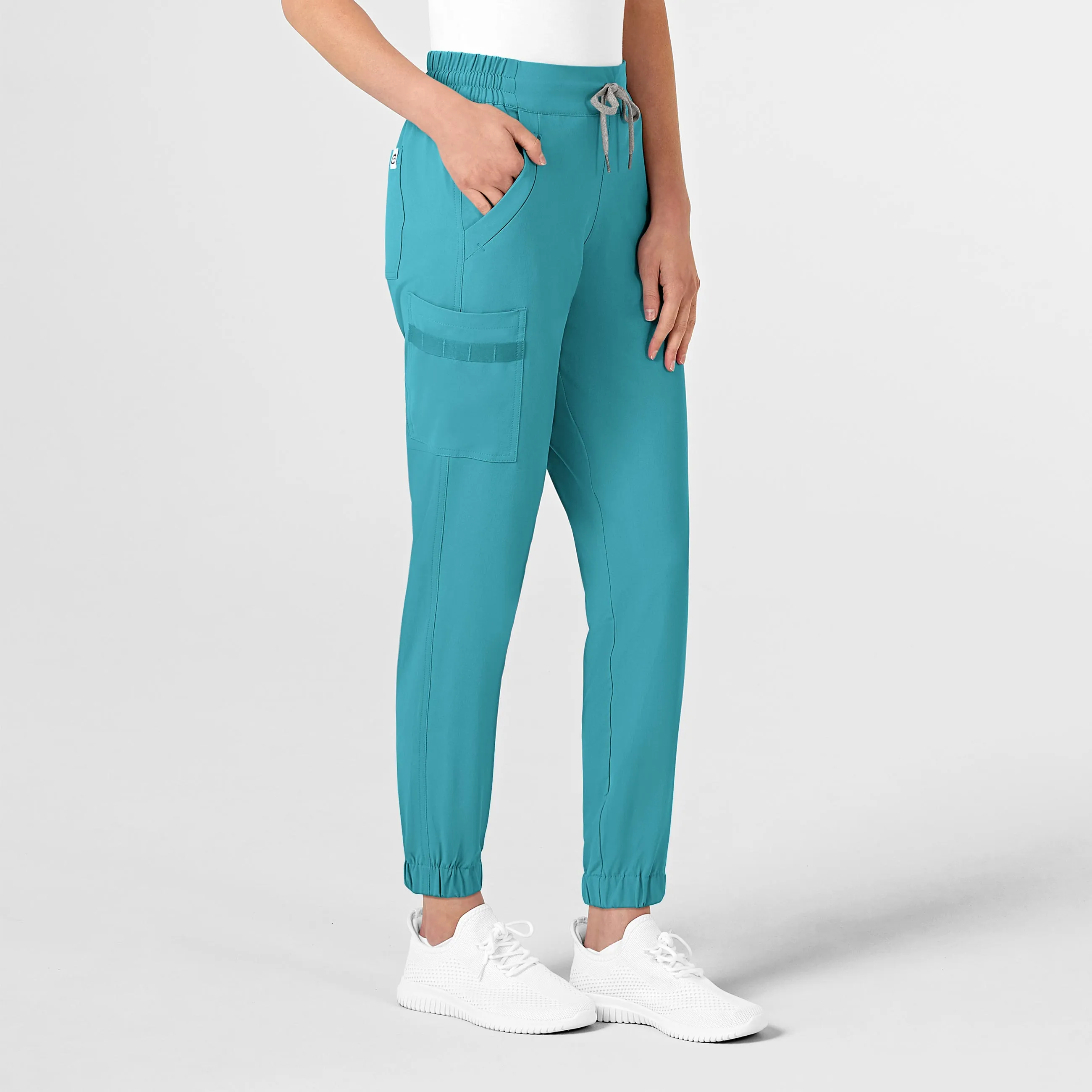 RENEW Women's Jogger Scrub Pant - Teal Blue