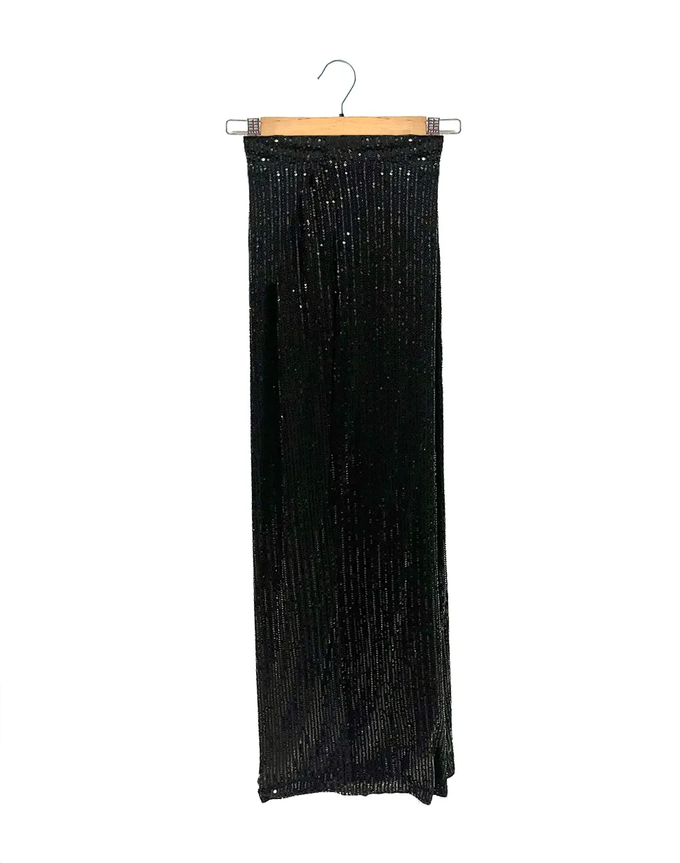 Rory Plus Size Wide Leg Sequin Dress Pant