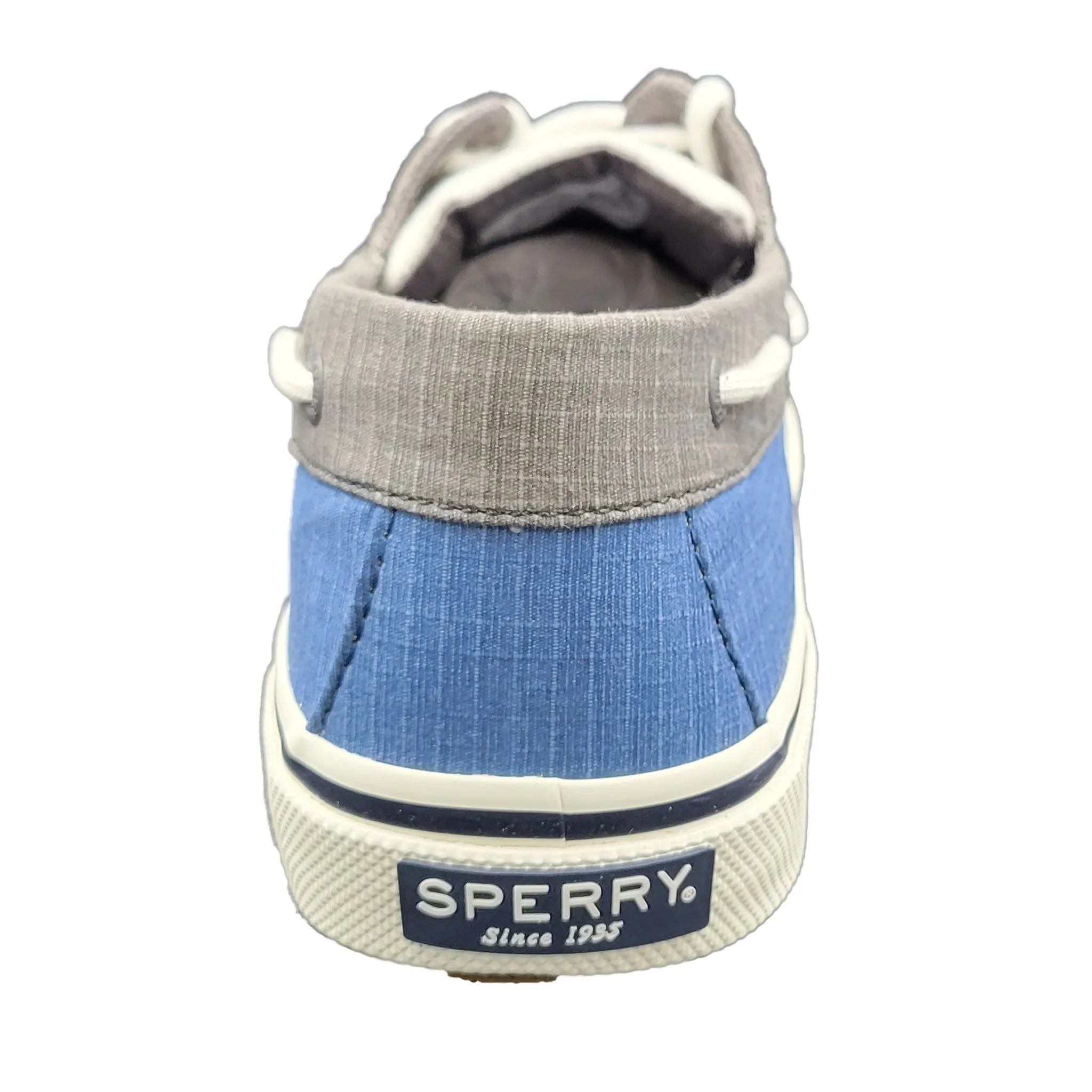 Sperry Men's Halyard 2 Eye RipStop TRI Blue Casual Boat Shoes