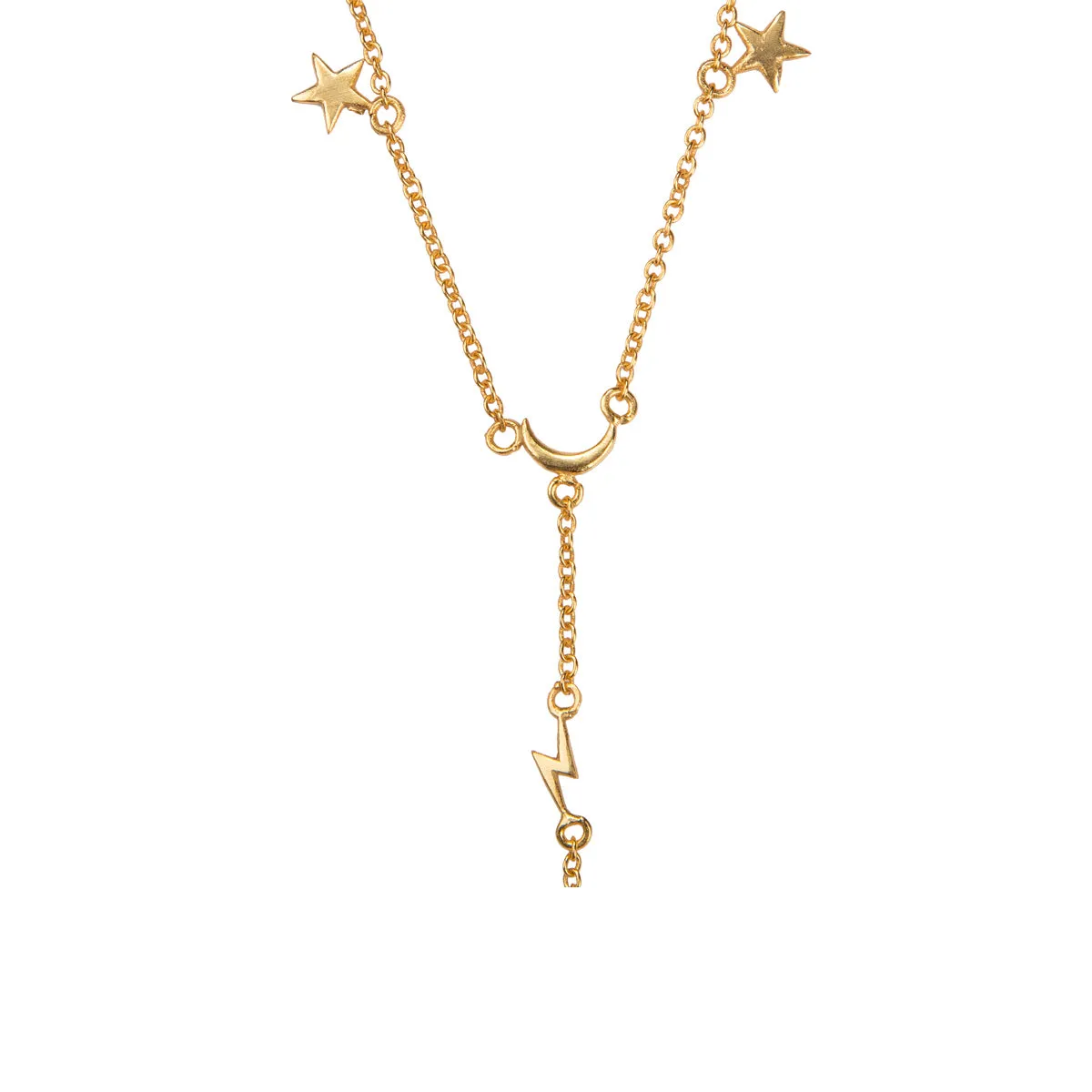 Star Crossed Lover Lariat Necklace