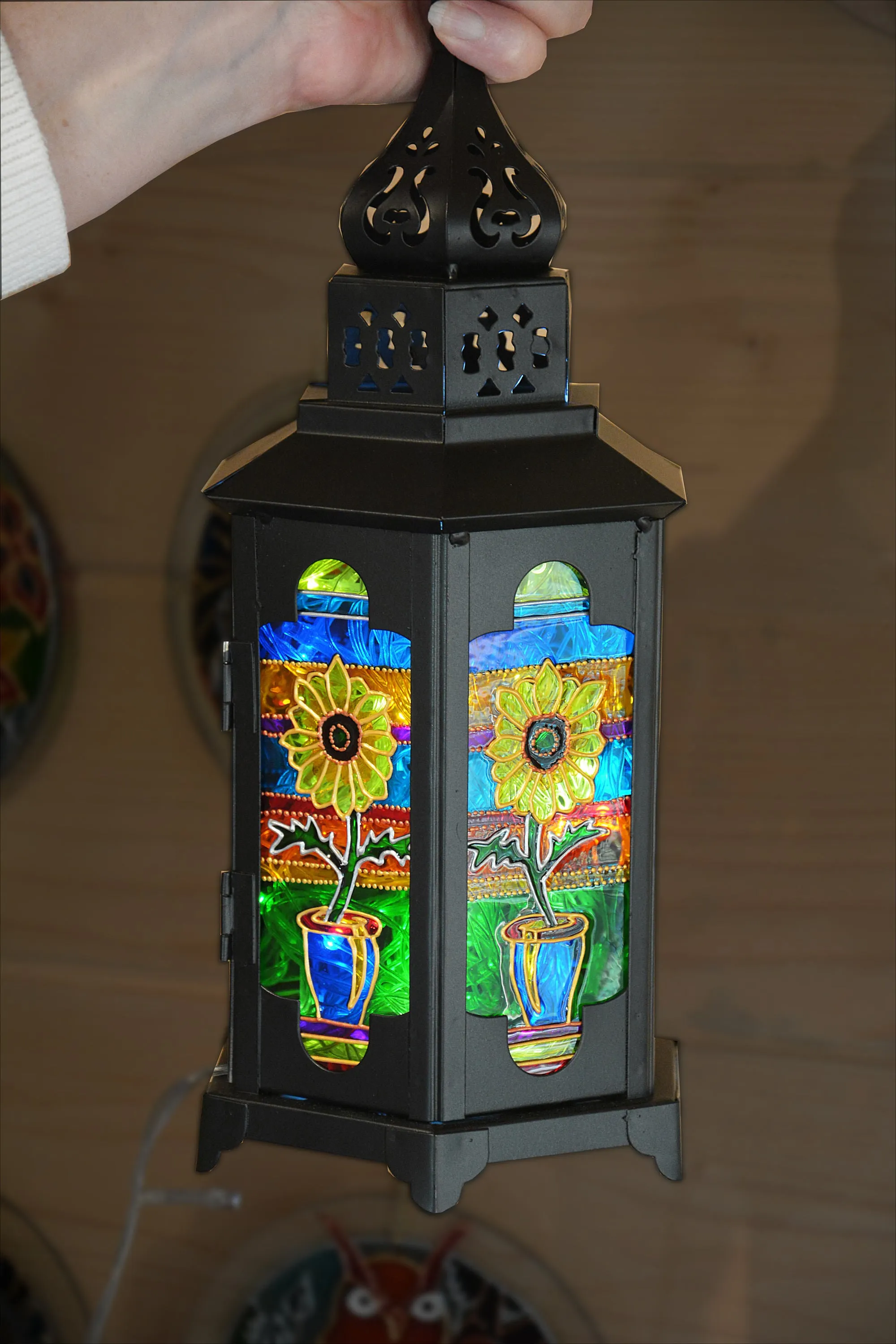 Sunflower Garden Lantern