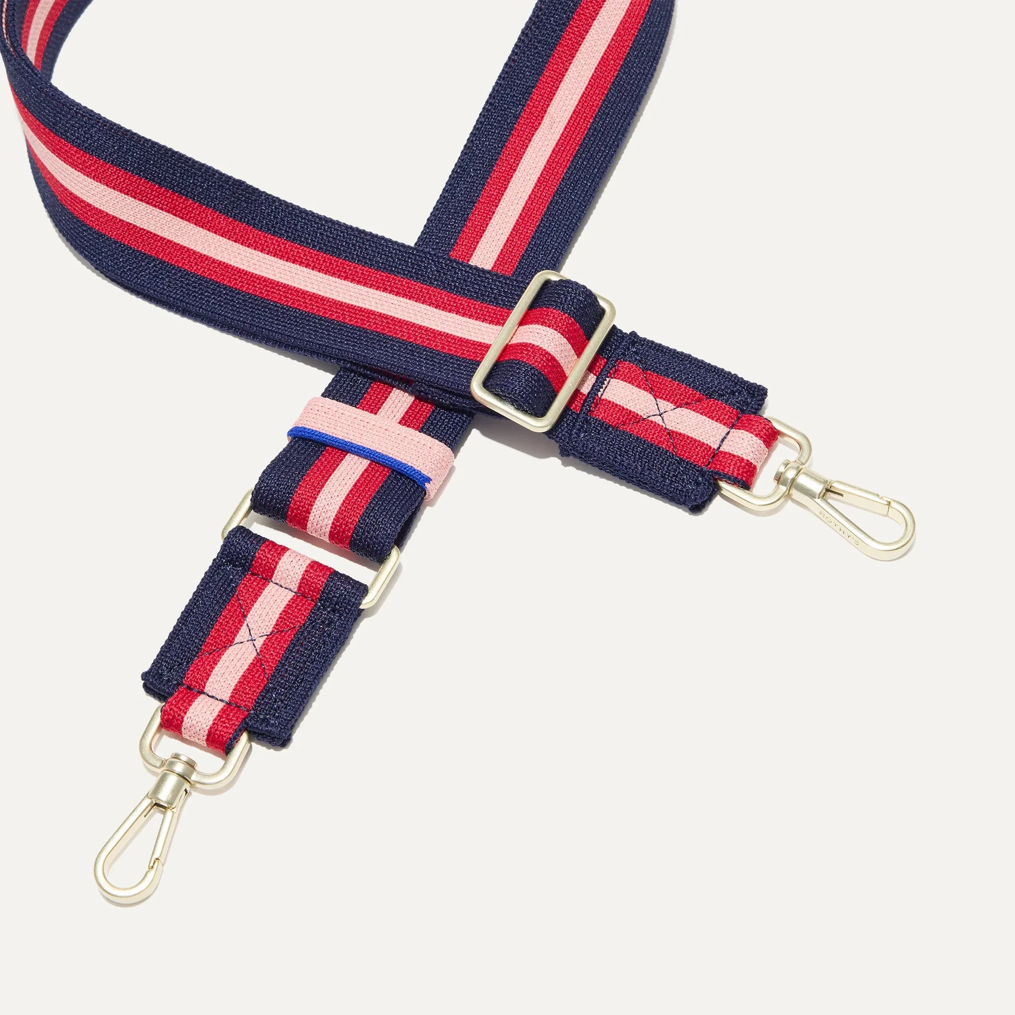 The Crossbody Strap - Confetti Stripe