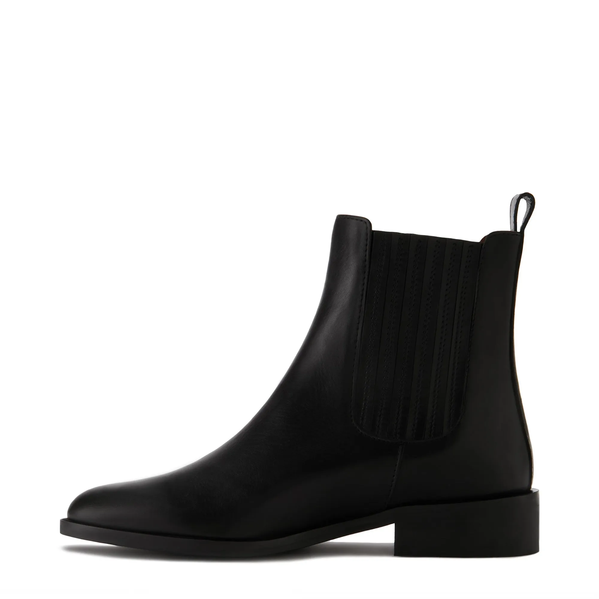 Vendôme Chey black calfskin leather chelsea boots