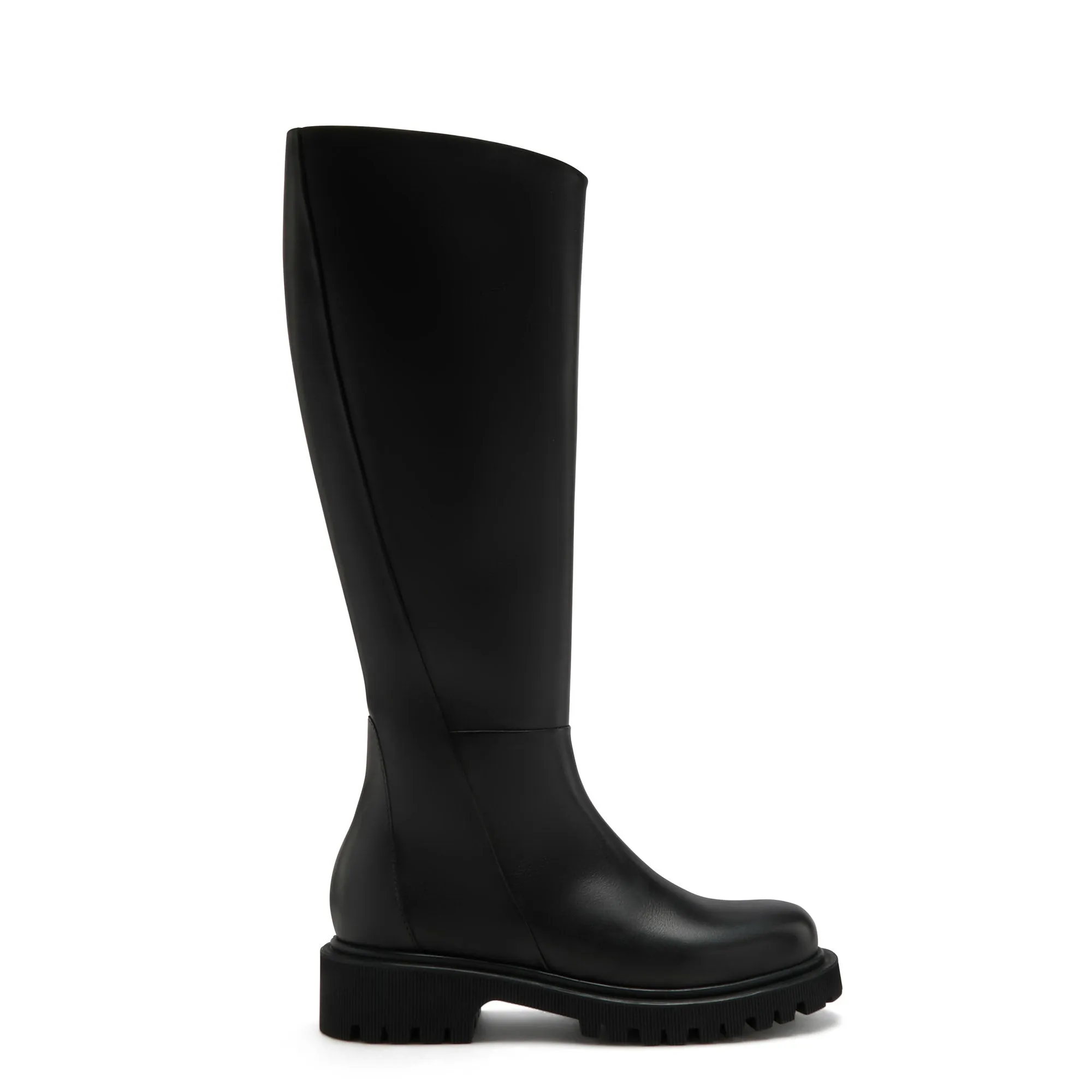 Vendôme Riva black calfskin leather boots