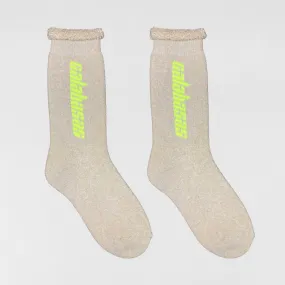 YZY SZN 7 Unreleased Bouclette Calabasas Sample Socks