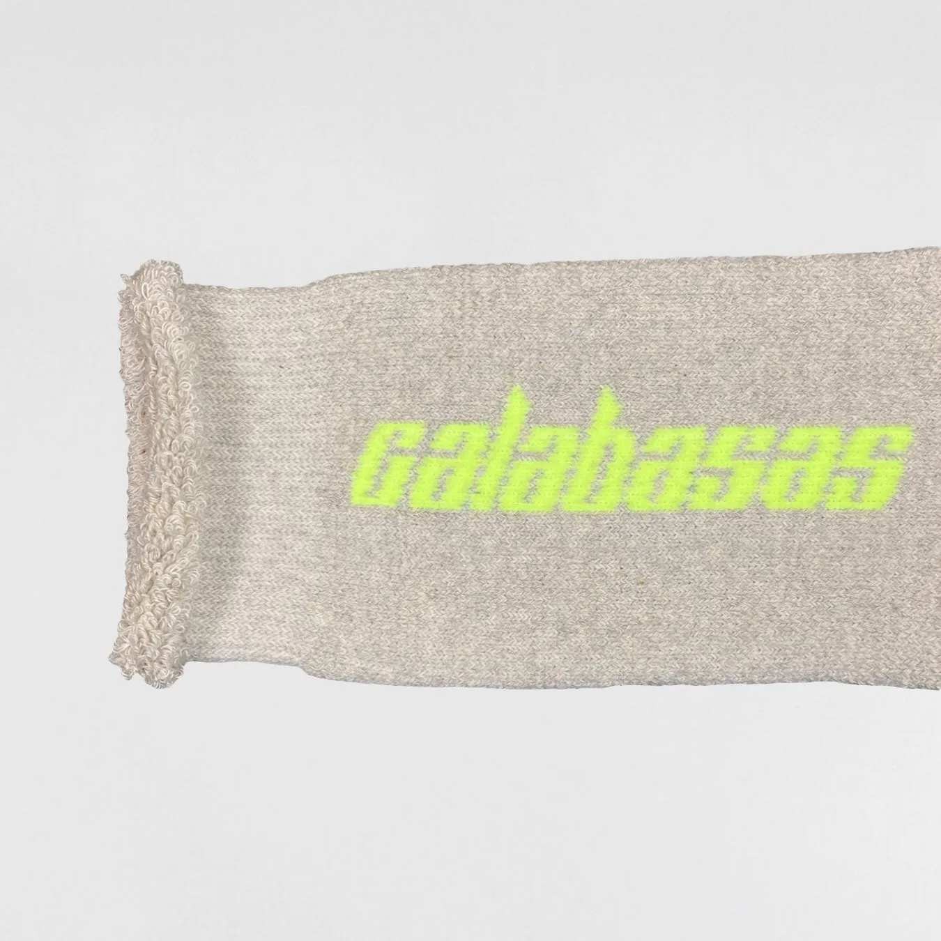 YZY SZN 7 Unreleased Bouclette Calabasas Sample Socks